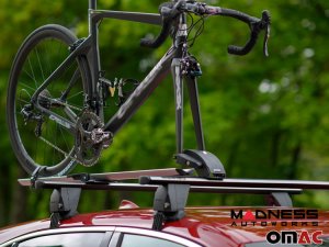 FIAT 500 Roof Rack Cross Bars - Black 2017-2019